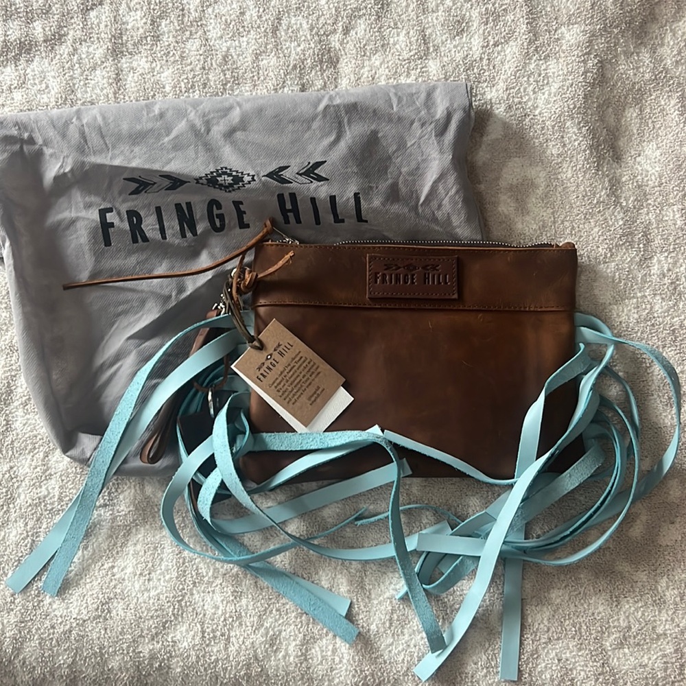 Fringe Hill Design wristlet/clutch